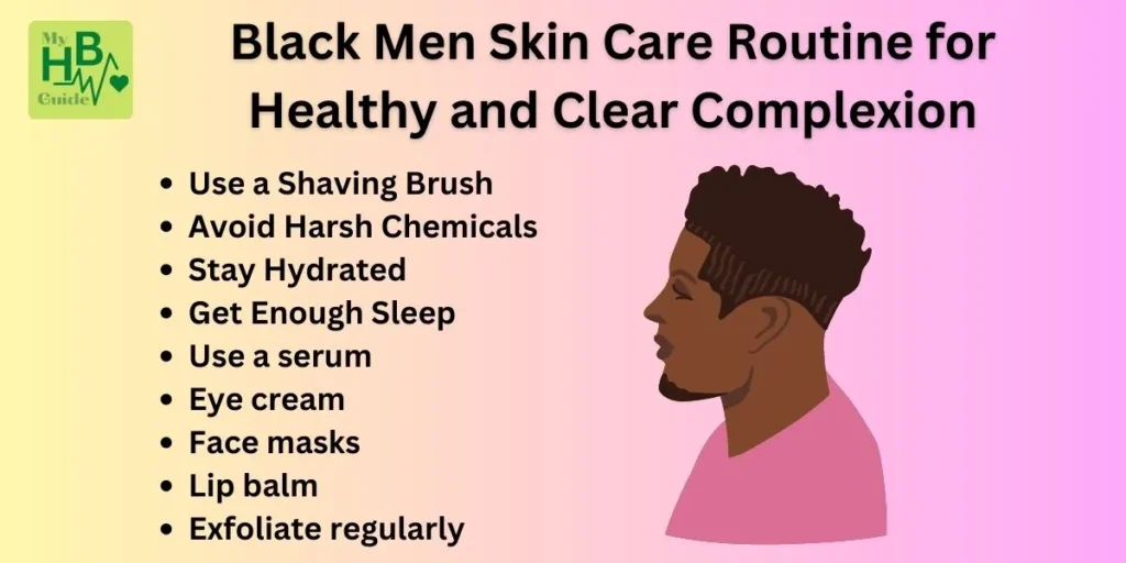 Black Men Skin Care Routine