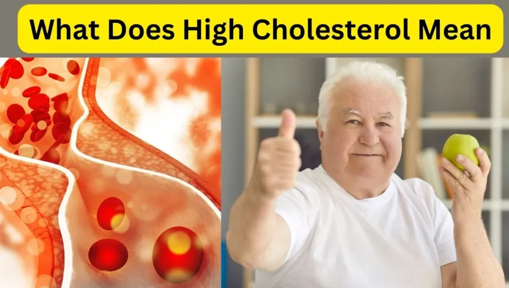 What Does High Cholesterol Mean For Healthy Heart
